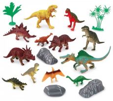 Dinosauři v batůžku, 17ks